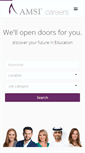 Mobile Screenshot of careers.amsi.ae